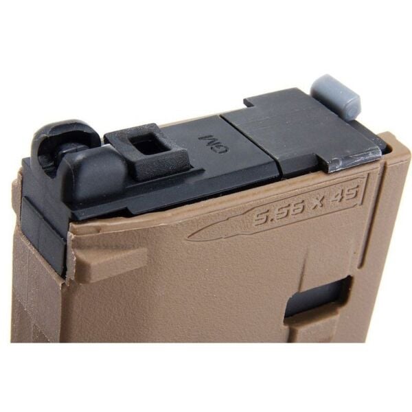 Guns Modify EVO 35rds MWS M4 GBBR Gas Magazine - Dark Earth