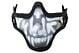 Nuprol Mesh Lower Face Shield V1 - Skull Black