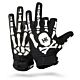 HK Army Bones Gloves - Black/White