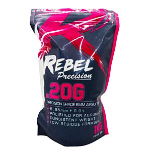 Rebel Precision 6mm BBs 1kg Bag - 0.20g