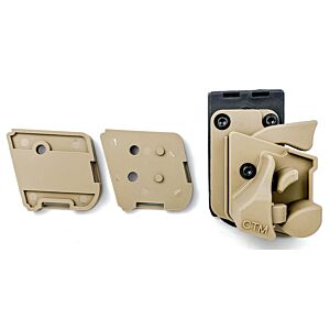 CTM Quick Release AAP-01/C Holster - Right Hand - Dark Earth