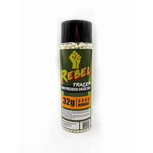Rebel Precision 6mm Tracer BBs 3300ct Bottle - 0.32g