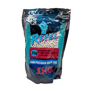 Rebel Precision 6mm BBs 1kg Bag - 0.25g