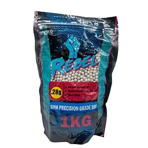 Rebel Precision 6mm BBs 1kg Bag - 0.28g