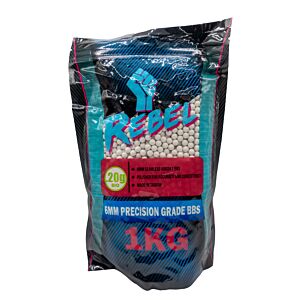 Rebel Precision BIO 6mm BBs 1kg Bag - 0.2g
