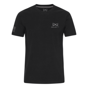 Wiley X CANYON Pocket Logo T-Shirt - Onyx Black / Sage Green