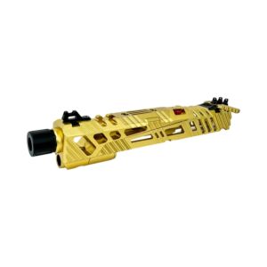 CTM Superline Split Slide for TM Hi-Capa 5.1 - Gold (inc. Short Stroke Kit, 14mm CCW Muzzle, Enhanced Nozzle Spring, etc)