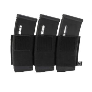 Pochette Triple Chargeur Viper Tactical – Noir, Fixation MOLLE, Kit Militaire Airsoft