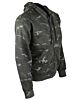 Kombat UK Zip Hoodie - Black BTP