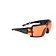Swisseye Target Ballistic Eye Protection - Black Frame -Orange