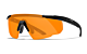 Wiley X SABER ADVANCED - Matte Black Frame - Light Rust Shield 