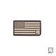 PTS PVC Flag Patch - Coyote Tan