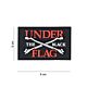 101 Under the Black Flag Bones 3D PVC Patch