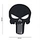 101 Punisher Skull 3D PVC Patch - Black