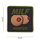101 Milf Hunter 3D PVC Patch - Green