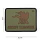 101 Airsoft Teamwork 3D PVC Patch - Olive/Tan
