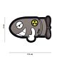 101 Smiling Torpedo 3D PVC Patch