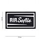 101 Air Softie 3D PVC Patch - Black