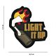 101 Light It Up 3D PVC Patch
