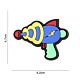 101 Spacegun 3D PVC Patch - Full Colour