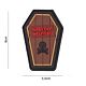 101 Special Delivery Coffin 3D PVC Patch