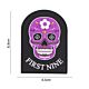 101 First Nine Skull 3D PVC Patch - Purple