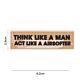 101 Think Like a Man 3D PVC Patch - Desert