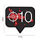 101 Headshot 10 3D PVC Patch