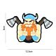 101 Angry Viking Full Colour 3D PVC Patch
