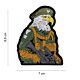 101 Dangerous Eagle Full Colour 3D PVC Patch