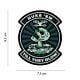 101 Nuke 'Em Till They Glow Drone 3D PVC Patch