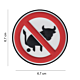101 No Bullshit 3D PVC Patch