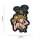 101 Inc Patch 3D PVC Oops Girl Drone 