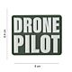 101 Inc Patch 3D PVC Drone Pilot 