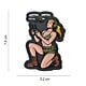 101 Inc Patch 3D PVC Blonde Girl Drone Pilot 