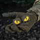 M-Tac Tiger Eyes Laser Cut Cordura Couple Patch - Ranger Green/Yellow