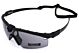 Nuprol Battle Pro Eye Protection with Insert - Black Frame - Smoke Lens