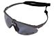 Nuprol Battle Pro Eye Protection with Insert - Grey Frame - Smoke Lens
