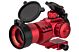 Lancer Tactical Red and Green Dot Scope w/Cantilever Mount - Red  (CA445R)