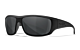 Wiley X OMEGA - Matte Black Frame - CAPTIVATE Polarized Grey Lens