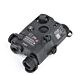 Rebel LA-PEQ-15 (Red Laser / IR Laser / White Light/ Strobe) - Black