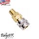 Balystik female coupler 1/8 NPT male thread US - Gold / Silver