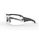 Edge Eyewear Kabru - Black Frame with Black TPR / Vapor Shield Clear Lens 