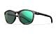 Wiley X Bravo Ballistic Sunglasses - Gloss Tortoise / Gloss Black Frames - CAPTIVATE Polarised Green Mirror Lenses
