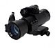 Lancer Tactical Red and Green Dot Scope with Cantilever Mount (CA-402B)