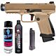 Cybergun CANiK TP9 Elite Combat Pistol Bundle - FDE