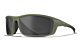 Wiley X GRID, Lenses: CAPTIVATE™ Polarized Grey, Frame: Matte Utility Green