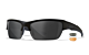 Wiley X VALOR 2.5 Matte Black Frame - Grey/Clear/Light Rust Lenses