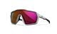 Wiley X Citadel Ballistic Sunglasses - Polished White Frame - CAPTIVATE Red Mirror Lenses