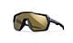 Wiley X Citadel Ballistic Sunglasses - Matte Graphite Grey Frame - CAPTIVATE Gold Mirror Lenses